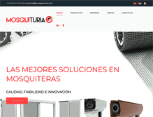 Tablet Screenshot of mosquituria.com